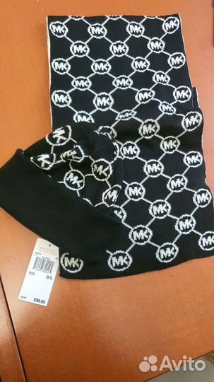 Комплект шапка и шарф женский Michael Kors