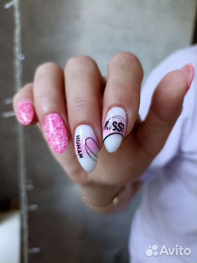 Наращивание ногтей. Гель лак. Укрепление ногтей