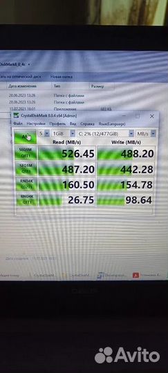 Новый SSD 256GB с Windows 10 PRO