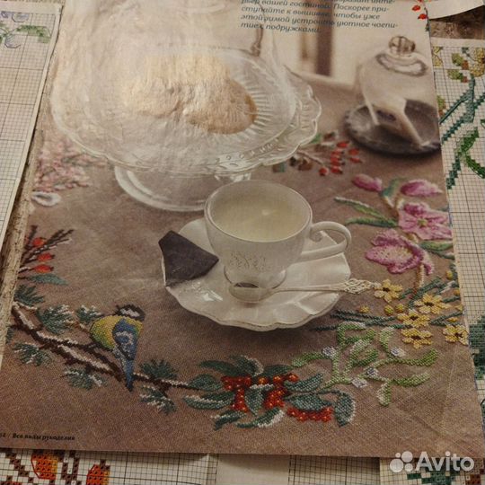 Схема вышивки Времена года