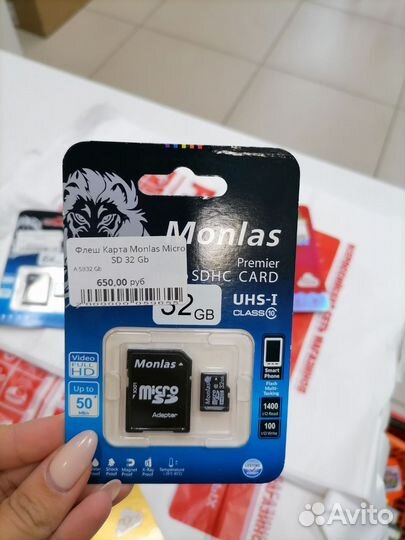 Флешка карта памяти 32 GB