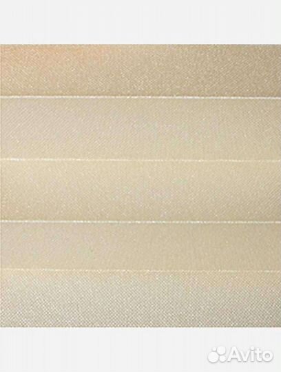 Шторы плиссе Жемчуг бежевый