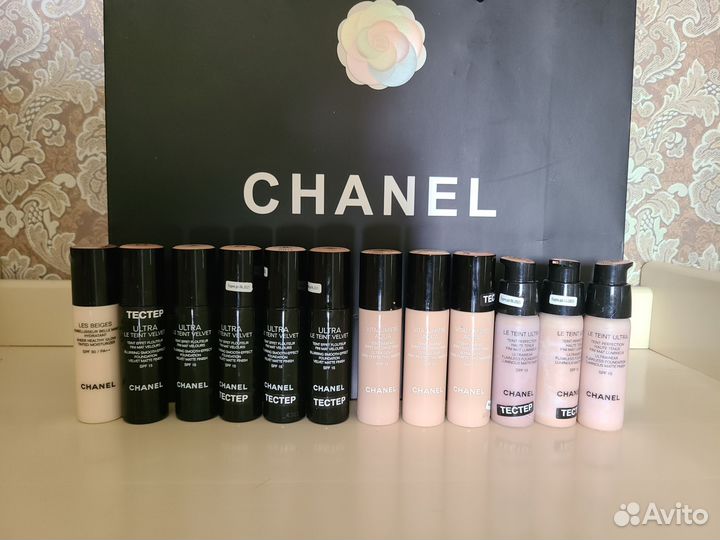 Тестеры тональных Chanel
