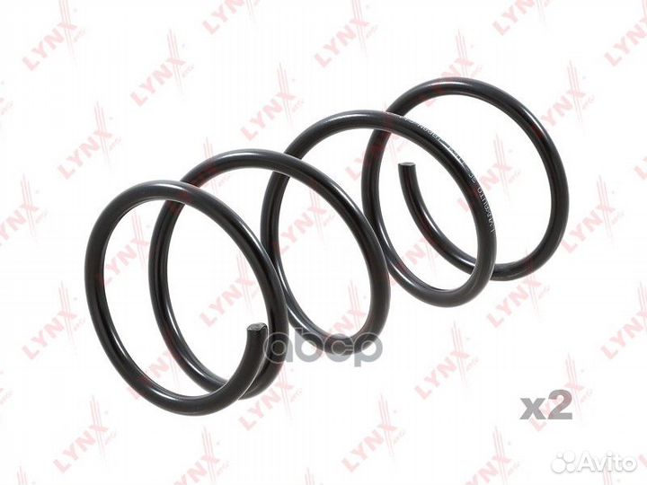 Пружина ходовой части (усиленная) перед прав/лев