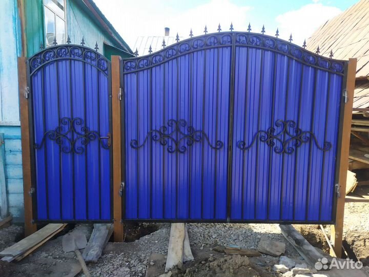 Кованые ворота