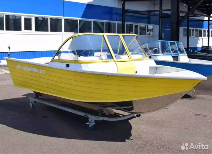 Алюминиевая лодка Neman-420 DCM