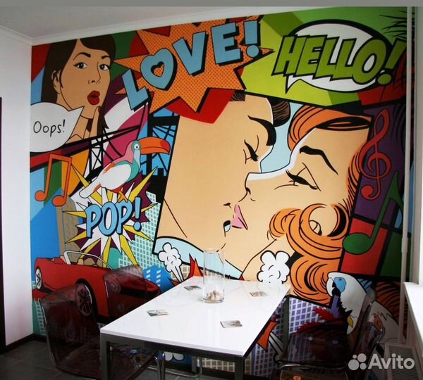 Роспись стен/ Художественное оформление помещения