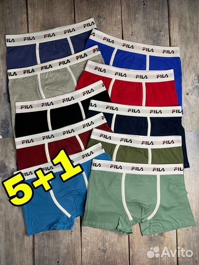 Трусы мужские 5+1 Fila