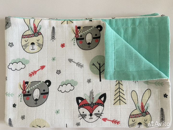 Муслиновый плед