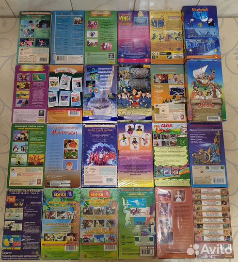 Мультики советские / видеокассеты / VHS