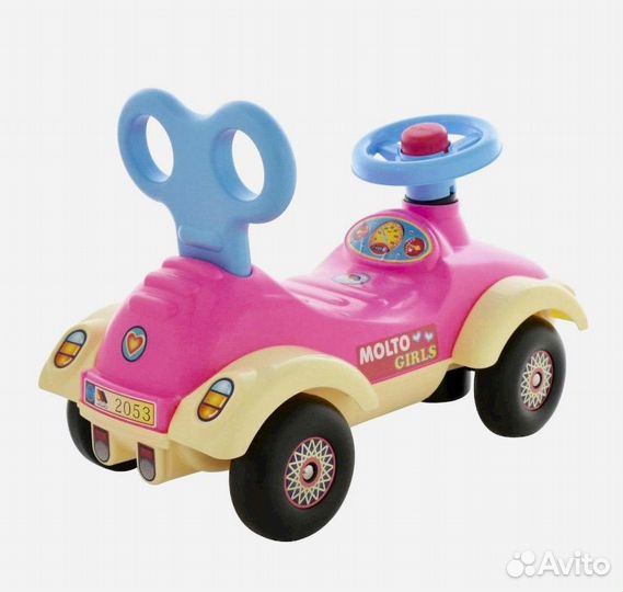 Машинка-каталка Molto