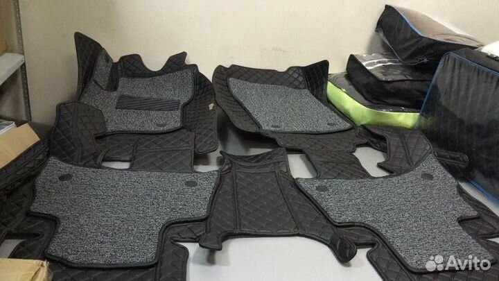 3D Коврики Lexus LX из Экокожи