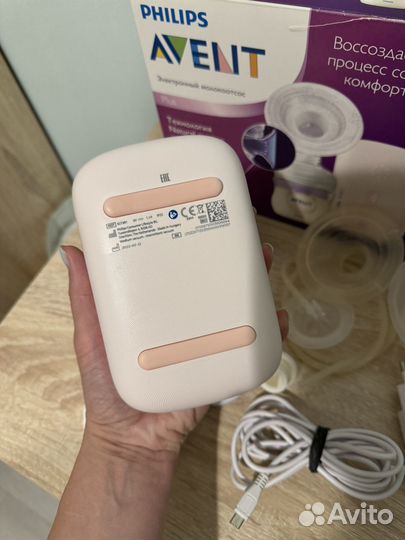 Молокоотсос avent электрический