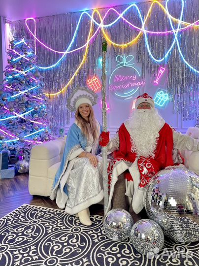 Дед мороз и снегурочка на дом