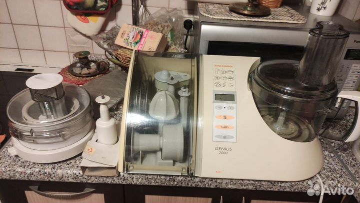 Кухонный комбайн moulinex genius 2000