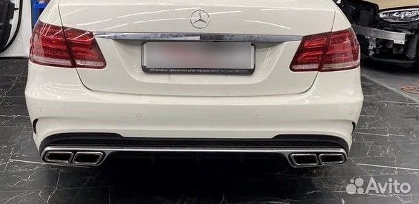 Диффузор Mercedes E-class w212 13-16гг. 63 AMG