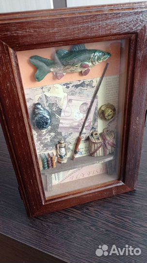 Ключница настенная из дерева