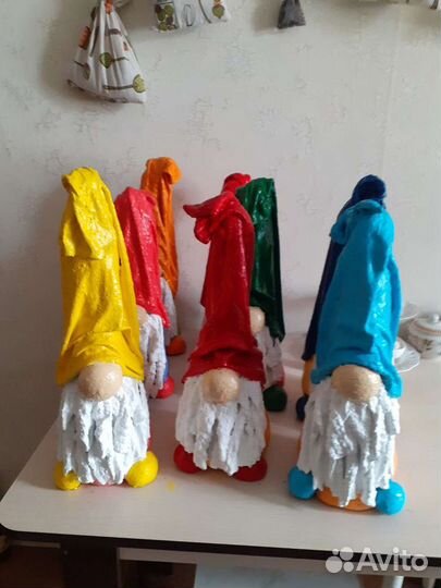 Садовая фигурка скандинавский гном