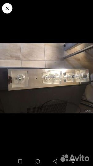 Светильники потолочные по три плафона - 2 шт