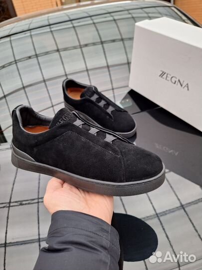Слипоны zegna мужские