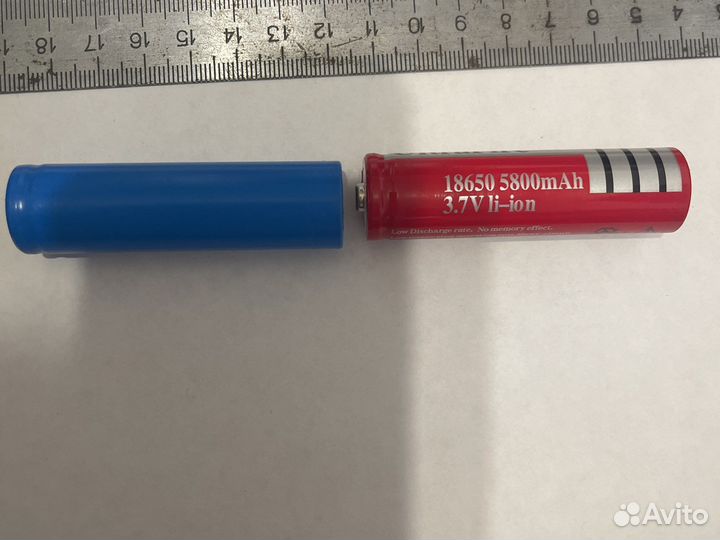 Фонарик 18650