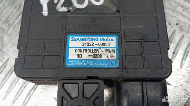 Блок управления вентилятором охлаждения Ssangyong Rodius