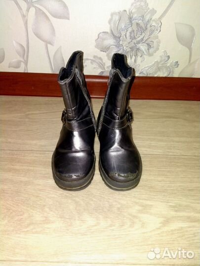 Сапоги демисезонные для девочки 28