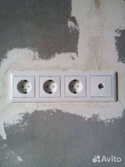 Электрик, штробеление стен, замена проводки