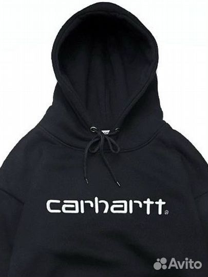 Худи carhartt черное