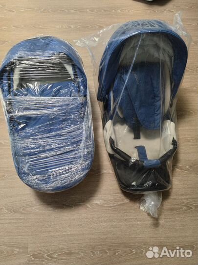 Коляска Noordi Fjordi Sport 2 в 1 Blu Melange