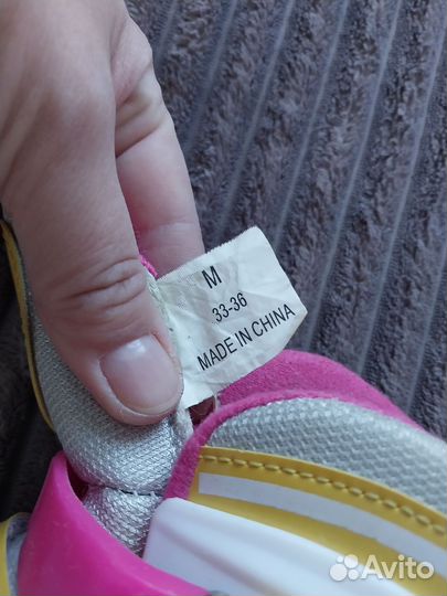 Роликовые коньки детские раздвижные