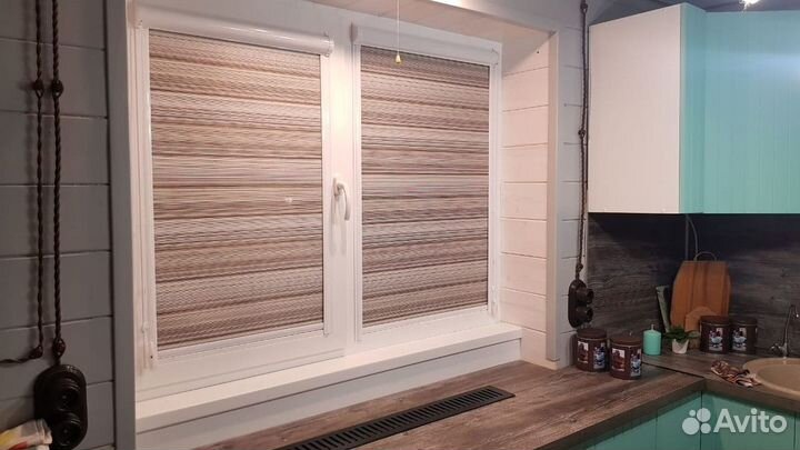 Кассетные рулонные шторы для детской X084