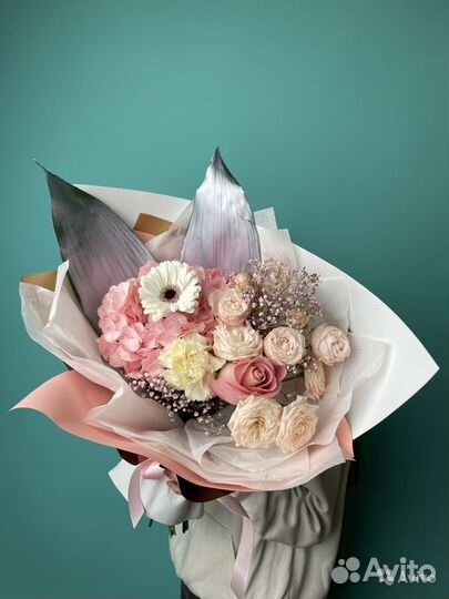 Живые цветы букеты