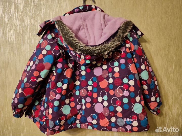 Куртка зимняя для девочки Gusti 116