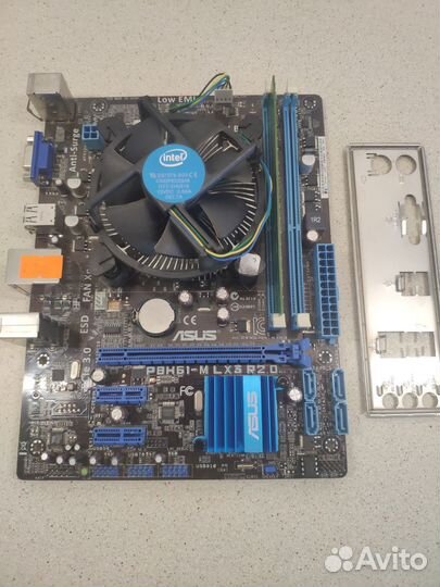 Материнская плата Asus p8h61m lx3 lga1155