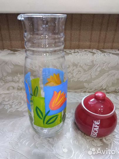 Посуда для кухни, ваза для фруктов 60х СССР