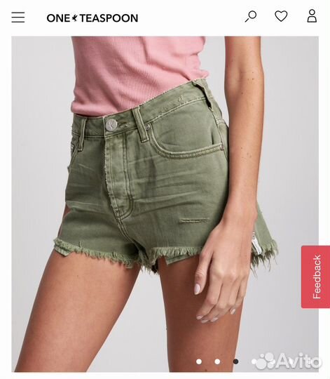 Шорты One teaspoon, 40-42 р