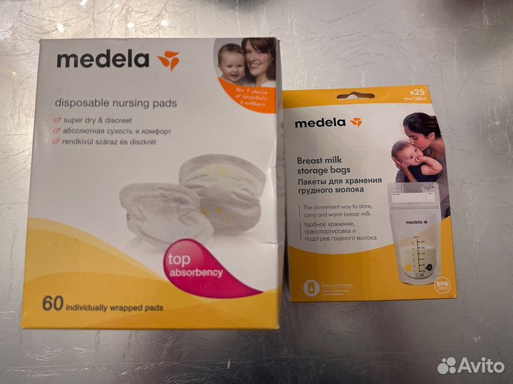 Medela пакеты для грудного молока и вкладыши