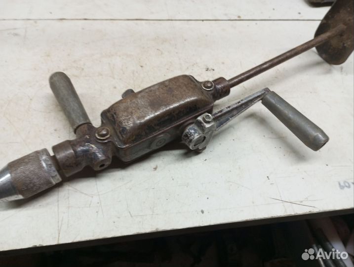 Дрель ручная механическая СССР