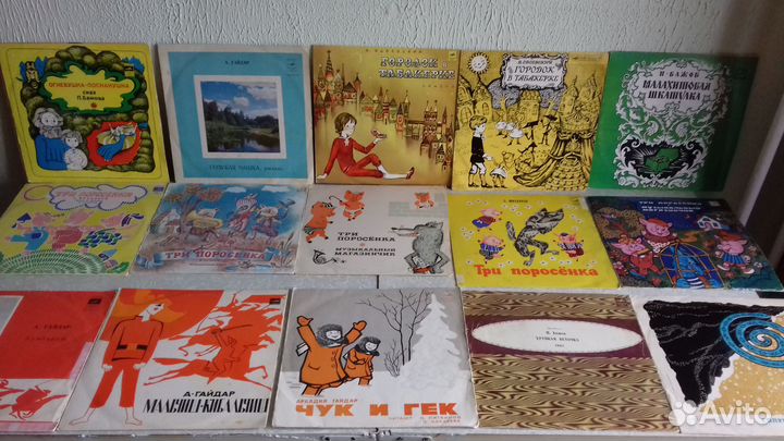 Теремок, Кошкин дом, Василиса прекрасная-сказки LP