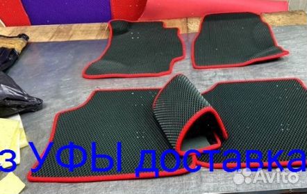 Эва Коврики 3D с бортами для авто