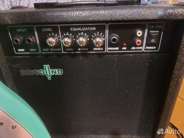 Электрогитара с комбиком