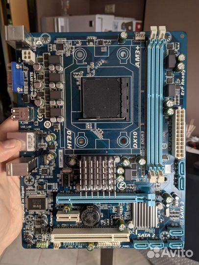 Материнская плата AM3 Gigabyte GA 78MLT-S2