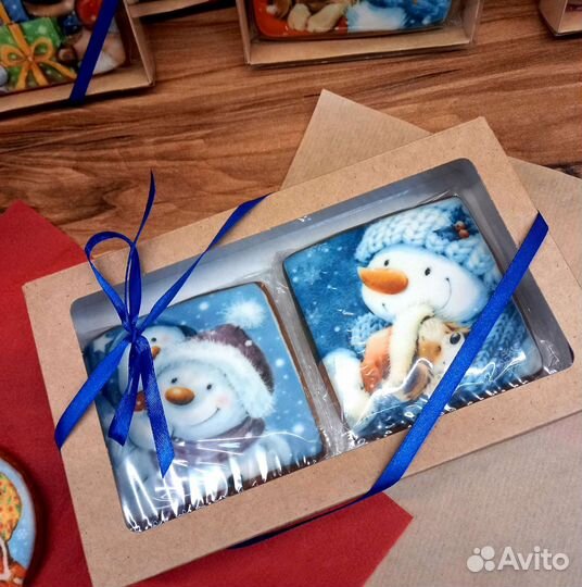 Новогодние имбирные пряники на заказ