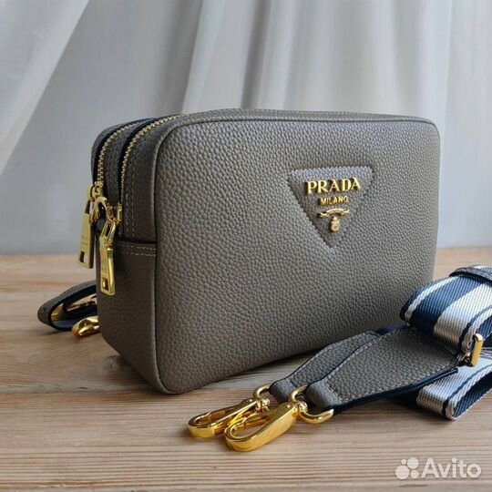 Сумка женская натуральная кожа prada