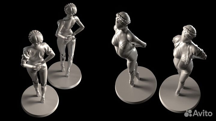 Фигурки/Девушки Роботы