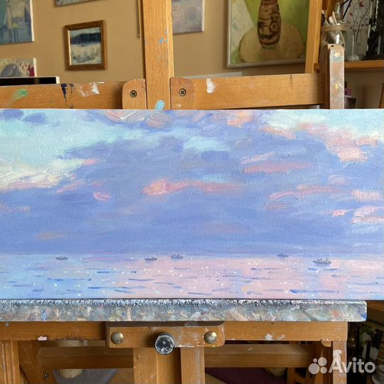 Картина маслом «Морской сон»