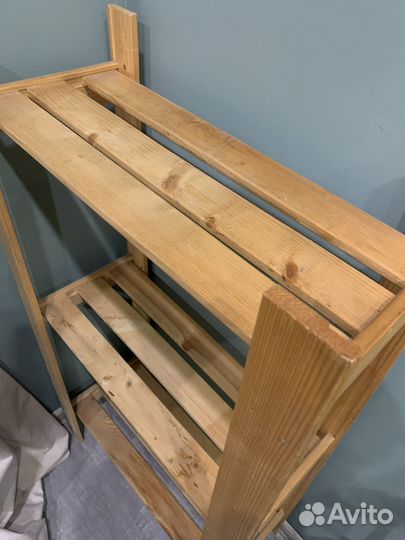 Стеллаж IKEA деревянный