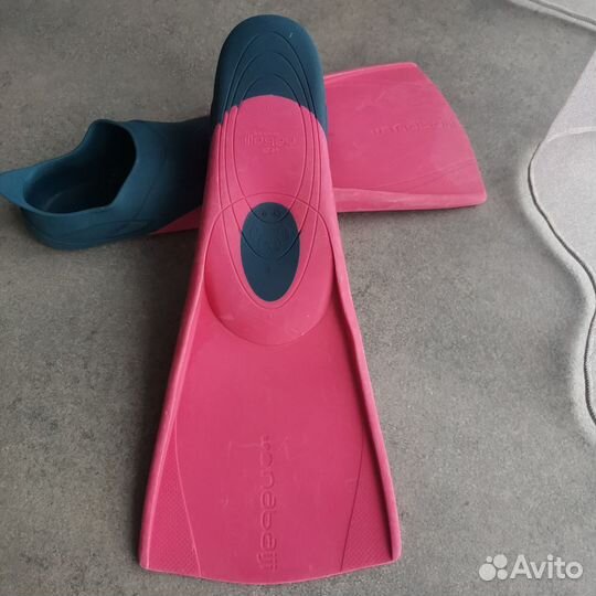 Ласты для плавания 32-33 размер 20-21 см