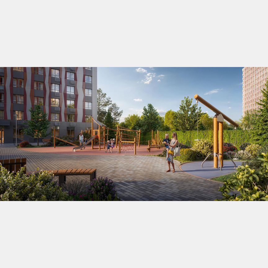 1-к. квартира, 36,1 м², 4/16 эт.